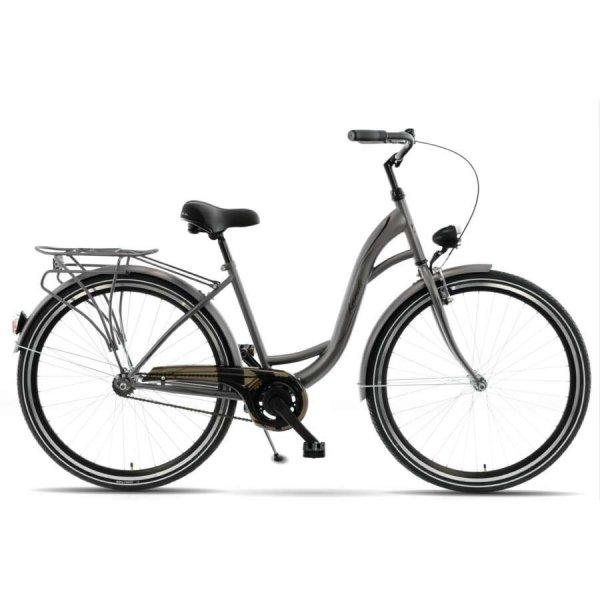 Kerékpár KANDS 28 S-COMFORT Velo Grafit