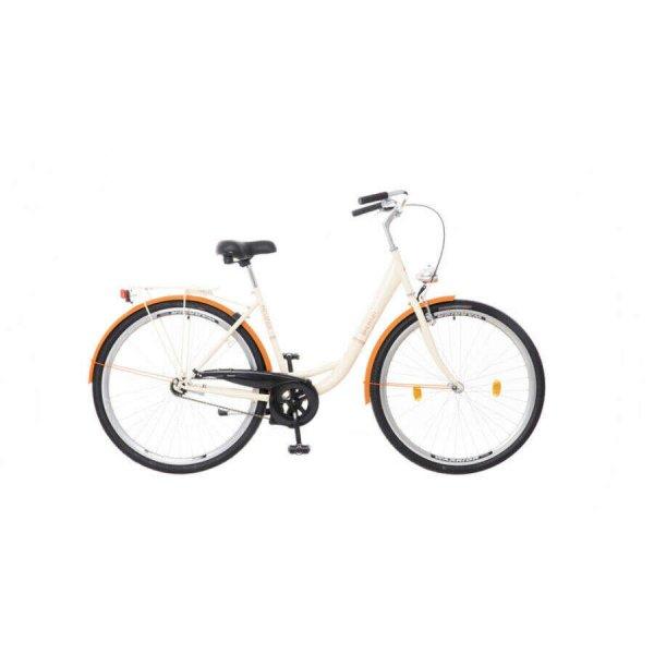 Kerékpár Neuzer Balaton 28 1S női krém/narancs