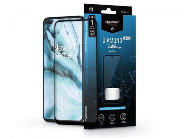 OnePlus Nord/Nord 2 5G/Nord CE 5G edzett üveg képernyővédő fólia -
MyScreen Protector Diamond Glass Lite Edge2.5D Full Glue - fekete