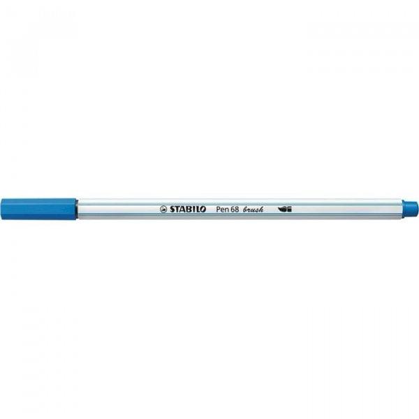 Ecsetirón, STABILO "Pen 68 brush", kék