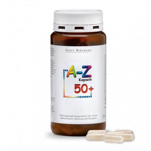 Sanct Bernhard A-Z multivitamin 50+ Senior kapszula (150 db) 