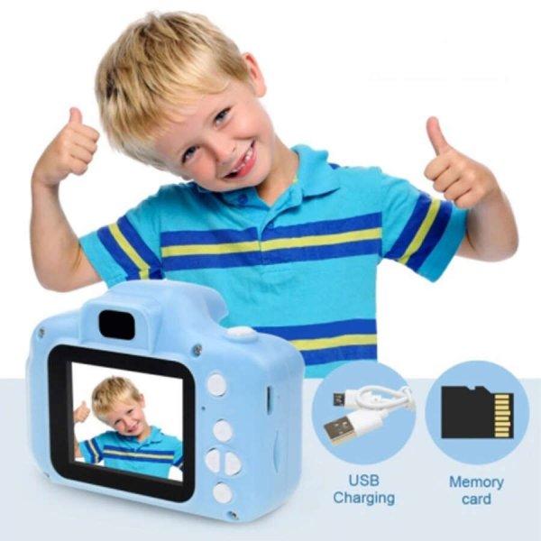 Digitális fényképezőgép gyermekek számára-KÉK