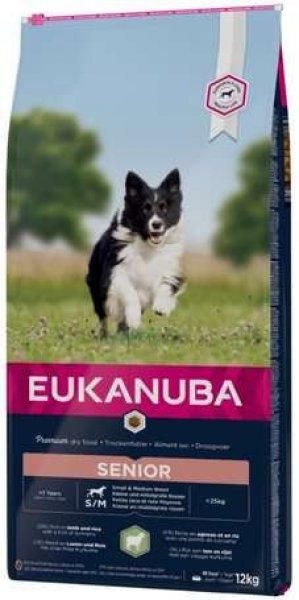 Eukanuba Senior Small & Medium Lamb & Rice 12 kg