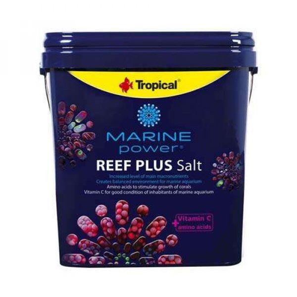TROPICAL Reef Plus SALT 5kg Professzionális só érett akváriumok számára,
ahol az LPS/SPS meszesedő korallok dominálnak