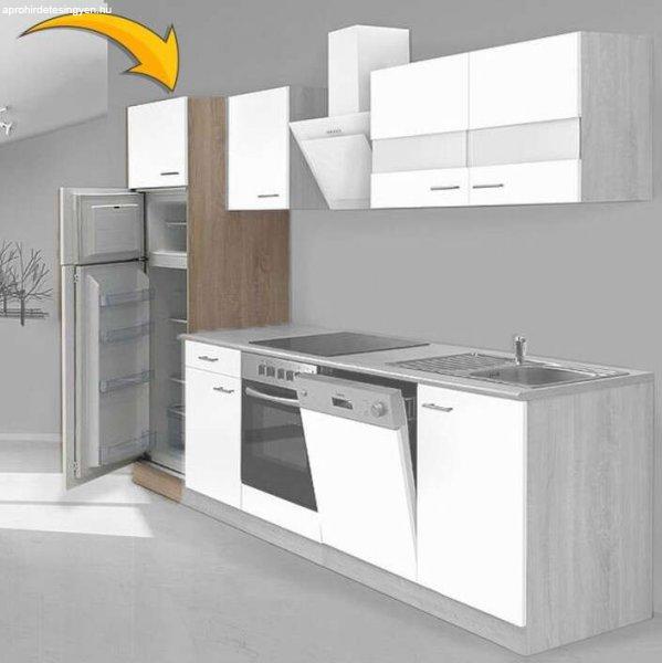Hagen60 Beépíhető közepes hűtősszekrény Több színben! - Fehér