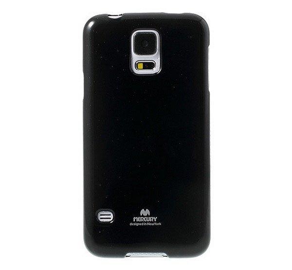 MERCURY Goospery szilikon telefonvédő (csillámporos) FEKETE Samsung Galaxy S5
(SM-G900)