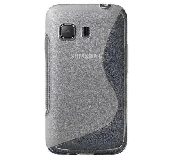 Szilikon telefonvédő (S-line) ÁTLÁTSZÓ Samsung Galaxy Young 2 (SM-G130)