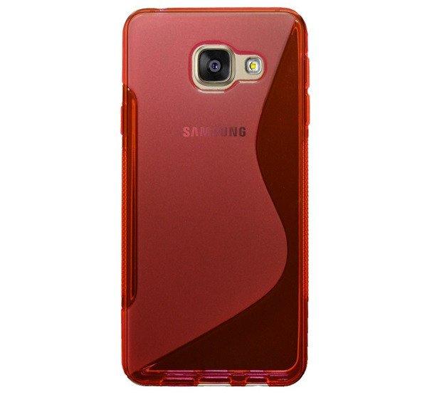 Szilikon telefonvédő (S-line) RÓZSASZÍN Samsung Galaxy A3 (2016) SM-A310F