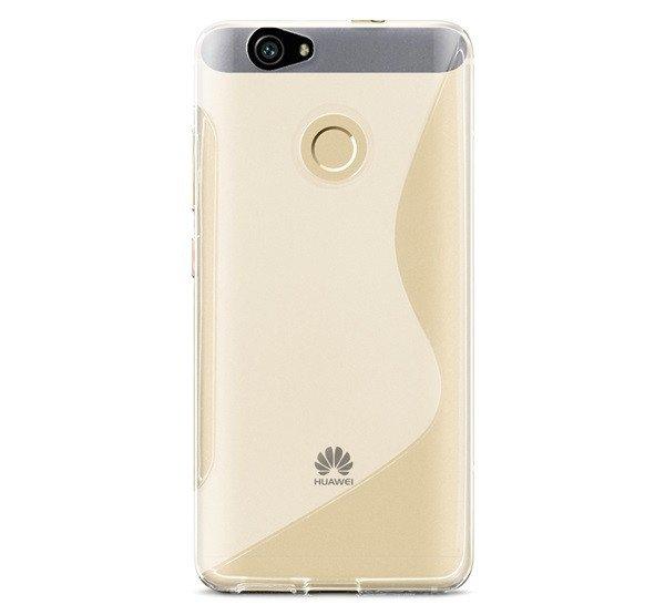 Szilikon telefonvédő (S-line) ÁTLÁTSZÓ Huawei Nova