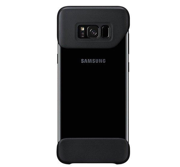 SAMSUNG műanyag telefonvédő (2 részes) FEKETE Samsung Galaxy S8 Plus
(SM-G955)