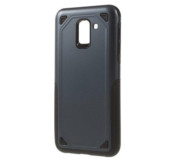 Defender műanyag telefonvédő (közepesen ütésálló, szilikon belső,
ultravékony) SÖTÉTKÉK Samsung Galaxy J6 (2018) SM-J600F