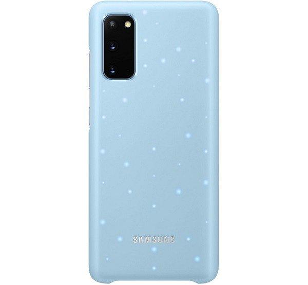 SAMSUNG műanyag telefonvédő (ultravékony, hívás és üzenetjelző
funkció, LED világítás) VILÁGOSKÉK Samsung Galaxy S20 (SM-G980F), Samsung
Galaxy S20 5G (SM-G981U)