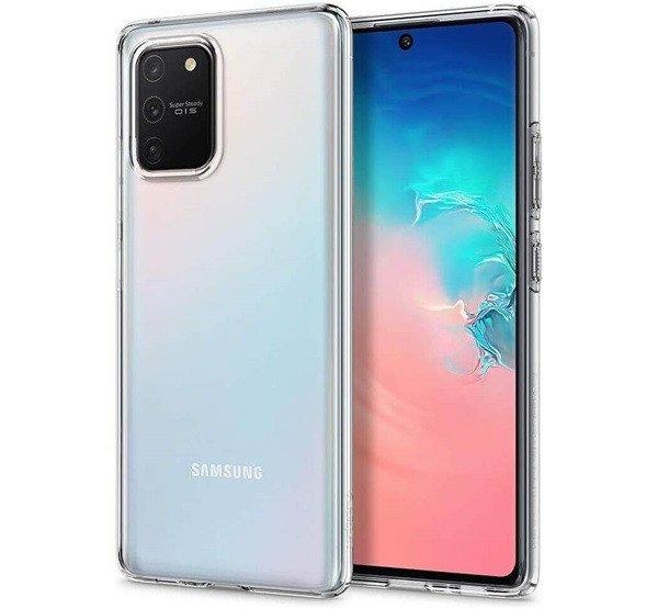 SPIGEN LIQUID CRYSTAL szilikon telefonvédő (közepesen ütésálló,
légpárnás sarok) ÁTLÁTSZÓ Samsung Galaxy S10 Lite (SM-G770F) 