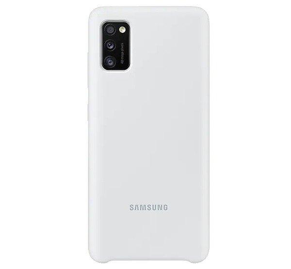 SAMSUNG szilikon telefonvédő FEHÉR Samsung Galaxy A41 (SM-A415F)