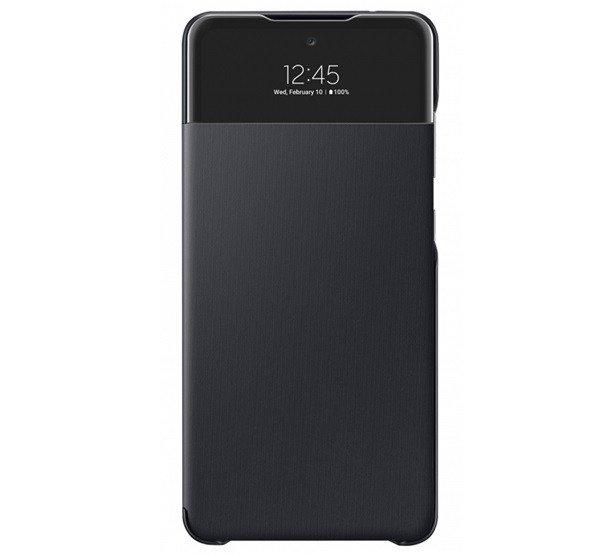 SAMSUNG tok álló (aktív FLIP, oldalra nyíló, hívószámkijelzés, Smart
View Cover) FEKETE Samsung Galaxy A72 4G (SM-A725F), Samsung Galaxy A72 5G
(SM-A726F)