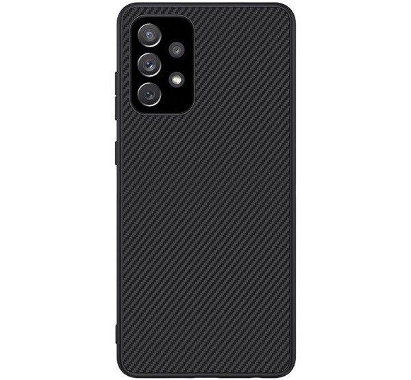 NILLKIN SYNTHETIC FIBER műanyag telefonvédő (környezetbarát, karbon minta)
FEKETE Samsung Galaxy A72 4G (SM-A725F), Samsung Galaxy A72 5G (SM-A726F)