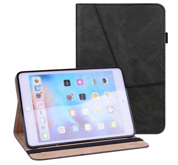 Tok álló, bőr hatású (aktív FLIP, oldalra nyíló, kártyazseb, koptatott
bőrhatás, ceruza tartó) FEKETE Apple IPAD mini 6 (2021)