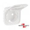 Legrand Valena Allure 2P+F csatlakozaljzat burkolat, csapfe