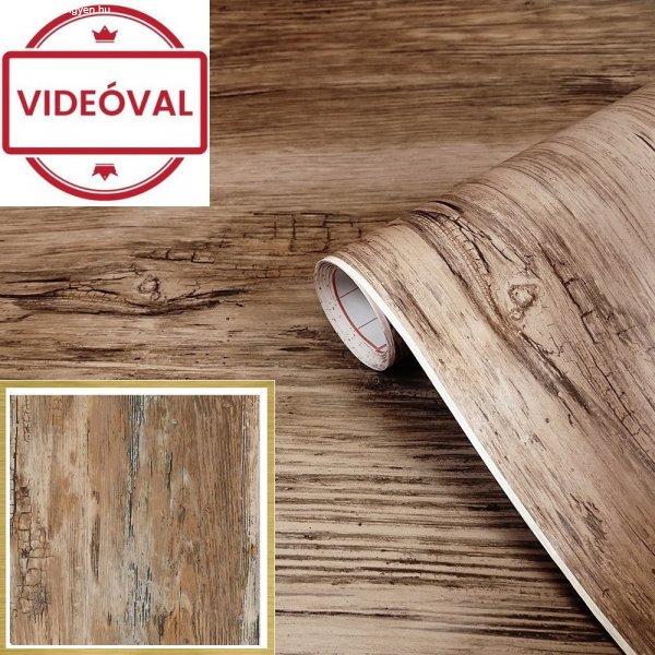 Rusztikus faerezetű öntapadós fólia Rustic 200-2813 Kifutó
