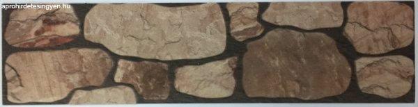 STIKWALL 659-203 barna kő mintás falburkolat (120x30cm) kőhatású falpanel,
kültérre is