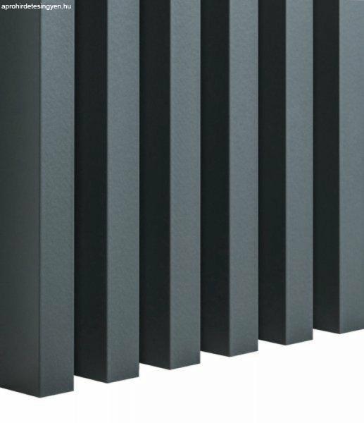 Antracitszürke Lamella falburkolat - fali lamella, Anthracite (3x275cm)