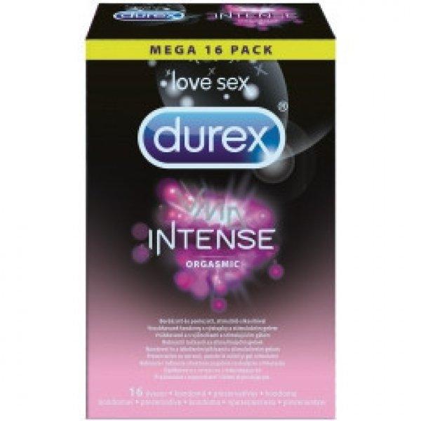 Durex Intense - bordázott és pontozott óvszer (16db)
