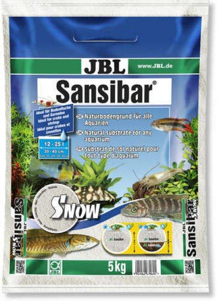 JBL Sansibar Snow természetes akvárium talaj (hófehér) 10 kg