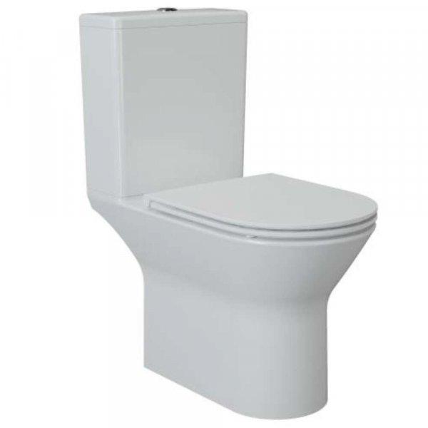 Arezzo Design Vermont perem nélküli mély öblítésű monoblokkos WC
alsó-hátsó kifolyású + tartály