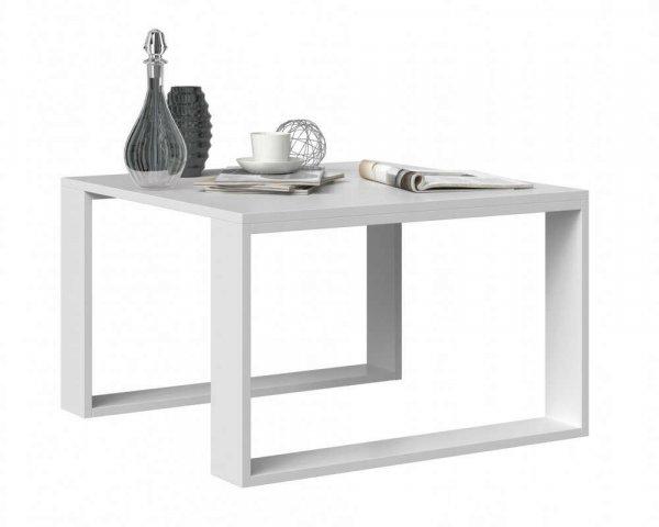 Dohányzóasztal - Holzmeister - 67 x 67 cm - fehér