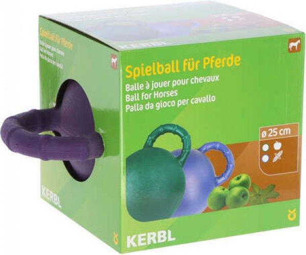 Kerbl speciális önfelfújódó játéklabda lovaknak (Lila | Menta aromával |
25 cm)