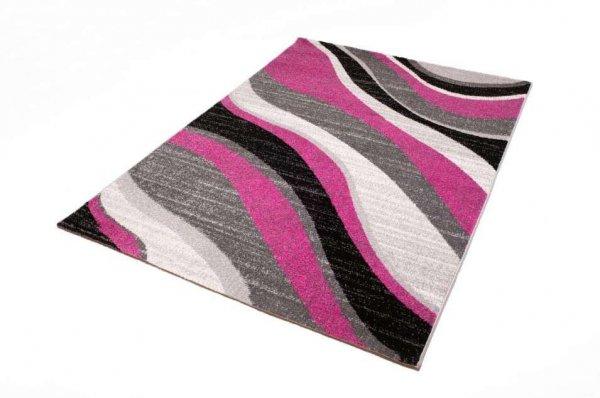 Barcelona C191B_FMF11 magenta színű modern mintás szőnyeg 160x230 cm