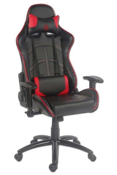LC-Power LC-GC-1 Gamer szék #fekete-piros