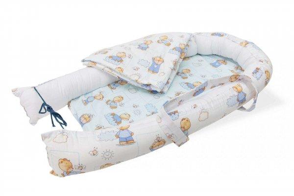 Baby Nest Somnart: babakosár + matrac 42x84x2 cm + kiságy 70x70 cm-es Medve
modellek