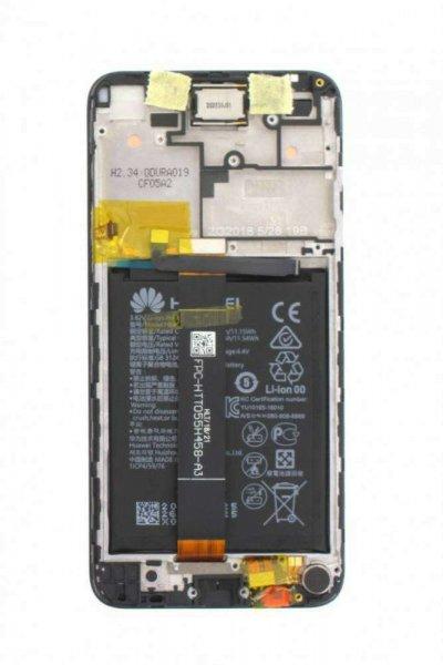 Huawei Y5 / Y5 Prime 2018 LCD + érintőpanel kerettel, akkumulátorral, fekete