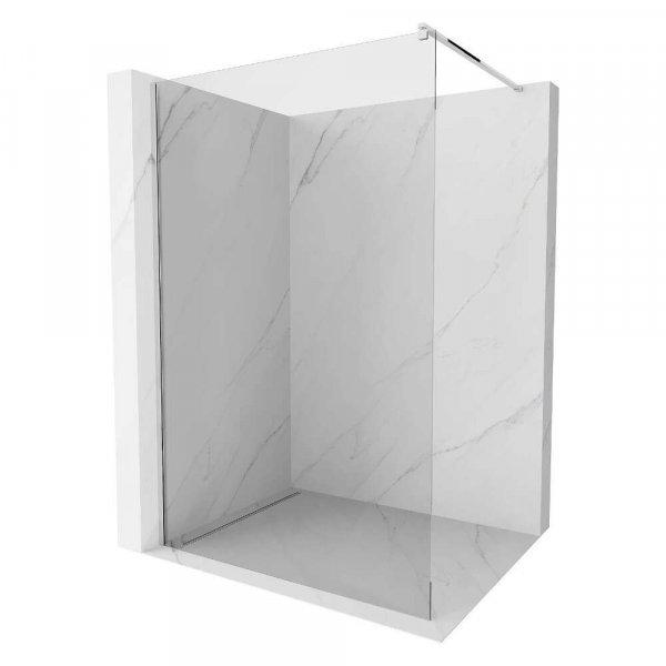 HD Arlo Walk-In zuhanyfal, 110x200 cm, 8 mm vastag vízlepergető biztonsági
üveggel, 200 cm magas, króm profillal és távtartóval