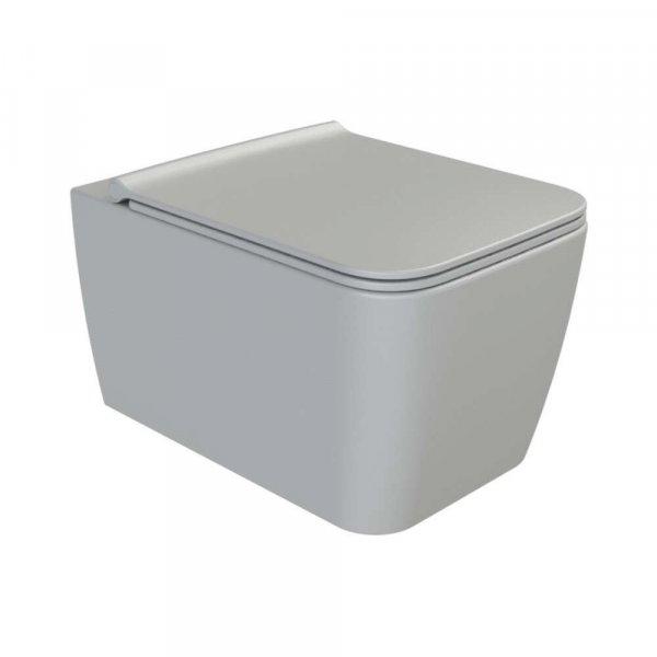 CeraStyle IBIZA / HERA WC ülőke MATT SZÜRKE - duroplast -
lecsapódásgátlós - könnyen levehető