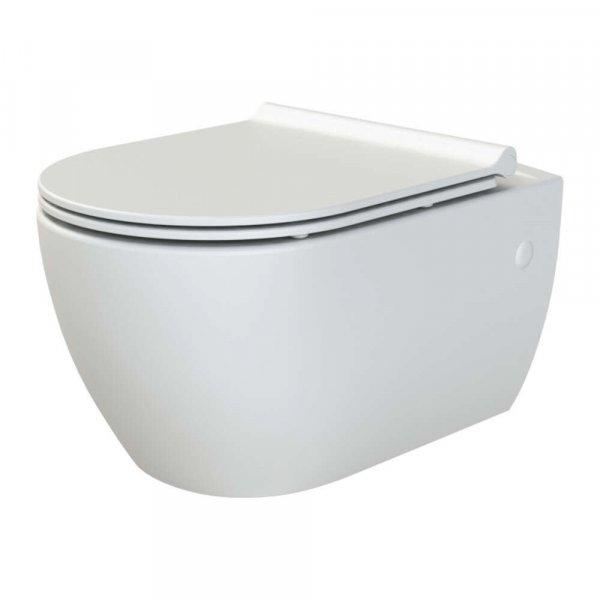 CeraStyle CITY SLIM WC ülőke - MATT FEHÉR - duroplast - lecsapódásgátlós
- könnyen levehető