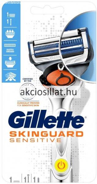 Gillette Skinguard Sensitive Flexball Power borotvakészülék + 1 betét + 1
elem