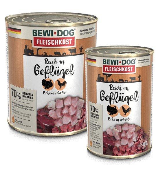 Bewi-Dog Színhús baromfiban gazdag 400 g 