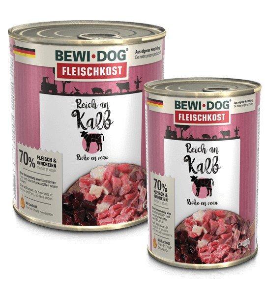 Bewi-Dog Színhús borjúban gazdag 400 g