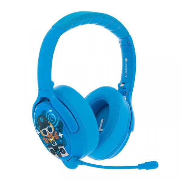 Vezeték nélküli fejhallgató gyerekeknek Buddyphone Cosmos Plus ANC (kék)