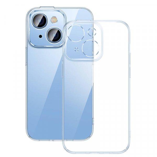 Baseus Crystal iPhone 14 Plus Átlátszó tok és üvegfólia
