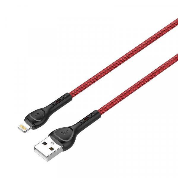LDNIO LS482 2m USB - Lightning kábel (Red)