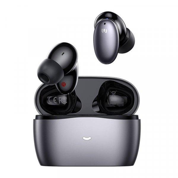 UGREEN vezeték nélküli fejhallgató HiTune X6 ANC (szürke fekete)