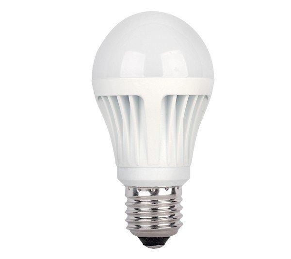 LED LÁMPA KÖRTE A55 14SMD5050 7W E27 230V FEHÉR