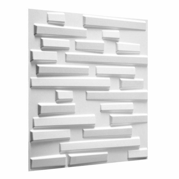 Falburkolat - Wallart Ventura - Keskeny tégla mintás 3D környezetbarát
falpanel, festhető 50x50 cm