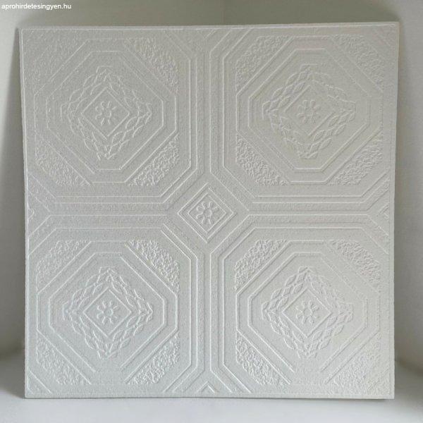 Álmennyezet - Pécs beltéri fehér festhető hungarocell polisztirol
álmennyezet, mennyezet burkolat (50x50cm)