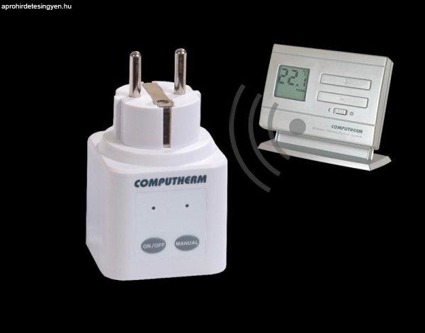 Vezeték nélküli RF termosztáttal vezérelhető dugalj Q5RF termosztáttal
