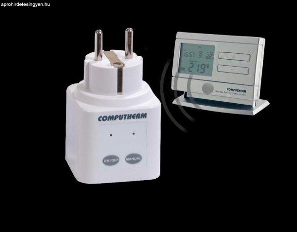 Vezeték nélküli RF termosztáttal vezérelhető dugalj Q8RF termosztáttal