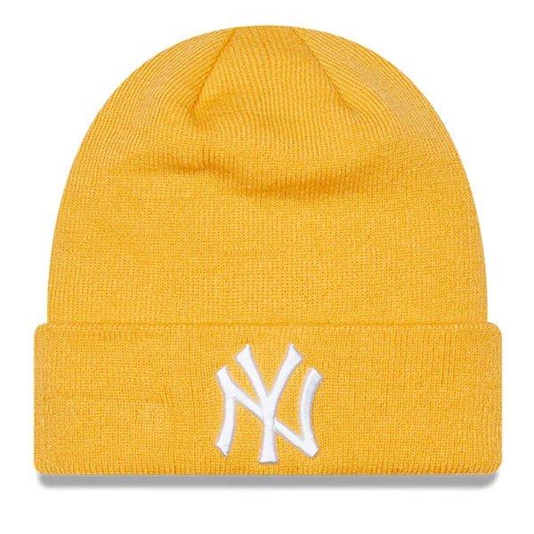 Sapka NEW ERA MLB NY Yankees League essential Cuff Beanie Yellow